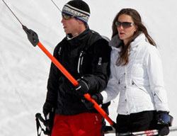 Kate Middleton et Prince William en vacances à Méribel