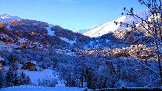 Les terrasses des choseaux à Valloire