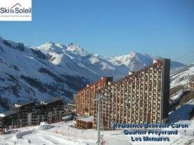 Ski & Soleil - Résidence Belleville Caron à Les Menuires