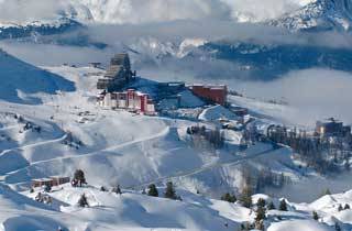 Skissim - Vue Pistes à Plagne - Aime 2000