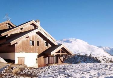 Vue et Soleil à Alpe d'Huez