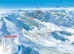 Plan des pistes Autrans