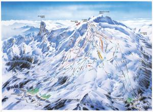 Plan des pistes Le Devoluy