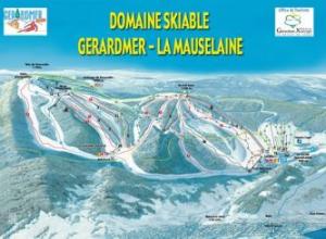 Plan des pistes Gerardmer