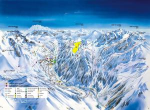 Plan des pistes Isola 2000