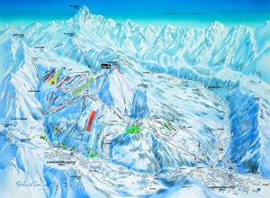 Plan des pistes Le Grand-Bornand