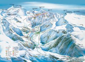 Plan des pistes Le Mont Dore