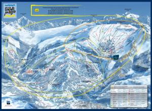 Plan des pistes Samoëns