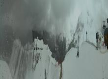 Webcam Guzet Panoramique de la Station à partir du haut du Télésiège du Picou