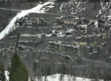 Webcam Isola 2000 Vue sur la station