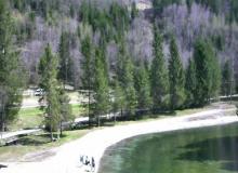 Webcam Les Contamines Montjoie Parc Nordique / Les pistes