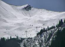 Webcam Les Contamines Montjoie Télésiège Buches croisées