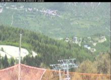 Webcam Les Karellis Départ pistes