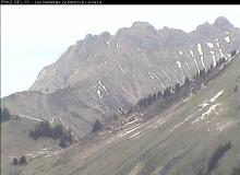 Webcam Praz de Lys Sommand Le ROC d'ENFER