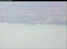 Webcam Thollon les Memises Vue sur Lausanne (Suisse)