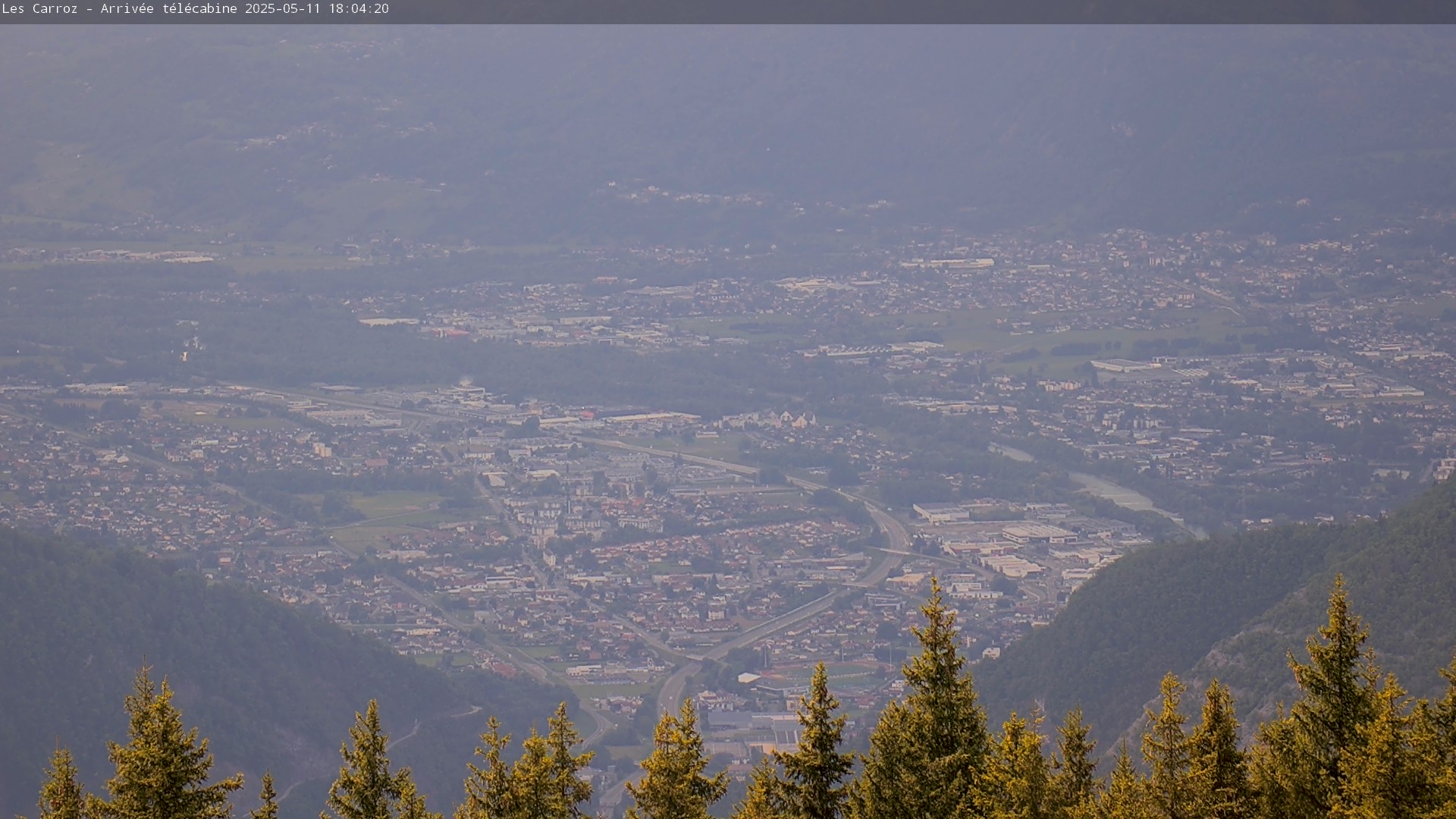 Webcam Vue sur la Vallée Webcam Vue sur la Vallée